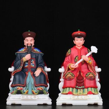 【京选推荐】胡三太爷胡三太奶神像汉白玉家用东北四大家族摆件寺庙