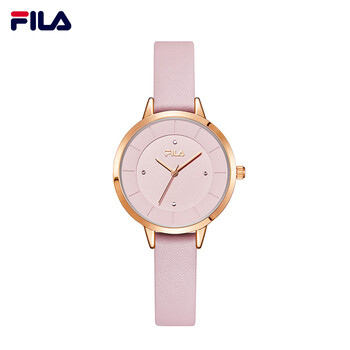 斐乐fila手表女款简约少女时尚优雅皮带腕表防水女士手表fll386172102