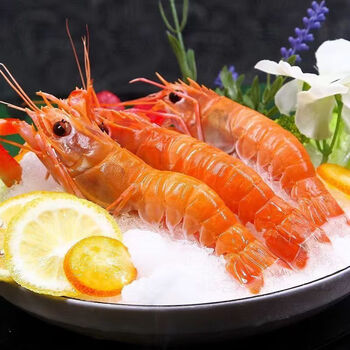 京尊达舟山海鳌虾日料刺身海捕鲜活船冻海鲜超大鳌虾大虾水产新鲜1517