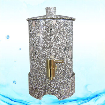 创京懿选麦饭石水桶水缸净水器饮水机矿化桶储水罐水缸光滑小2l