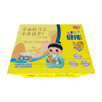 光明 儿童健能 原味 100g*6 风味发酵乳酸奶酸牛奶