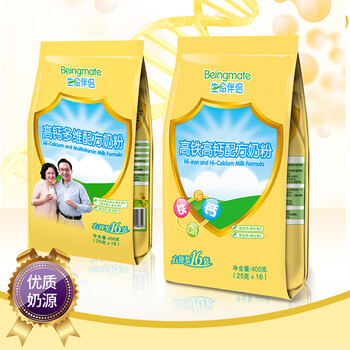 贝因美高铁奶粉贝因美生命伴侣奶粉高铁男女士奶粉配方营养早餐牛奶粉