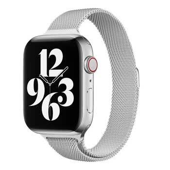 小蛮腰米兰尼斯-银色表带 38mm