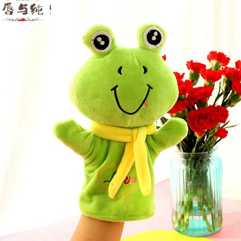 手指玩偶卡通动物手偶毛绒玩具手套娃娃幼儿园表演讲故事套手指偶公仔