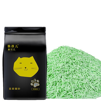 小猫班长豆腐猫砂除臭易结团无尘可冲厕所豆腐猫砂快速吸水猫咪猫砂 