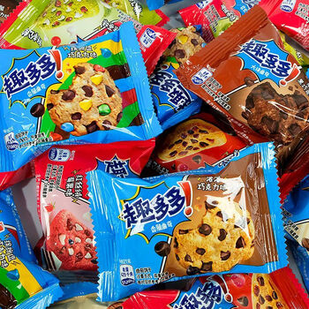 奥利奥夹心饼干原味草莓巧克力儿童休闲零食独立包装散装整箱 【超市