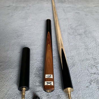 奥秘omin台球杆中头杆斯诺克小头杆桌球杆美式黑八大头黑8lp黑鲨单杆