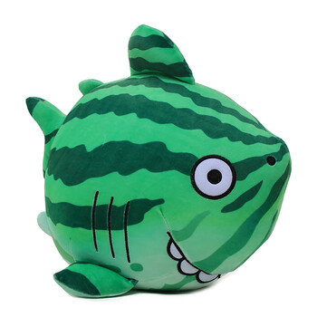 迪士尼沙雕玩偶鲨叉搞怪鲨bee公仔鲨鱼抱枕鲨瓜毛绒玩具男生日礼物