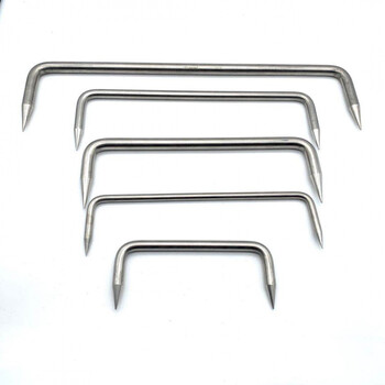 稳东不锈钢蚂蟥钉扒钉锔钉船钉型骑马钉建筑大长铁钉马王钉 m3*50*20