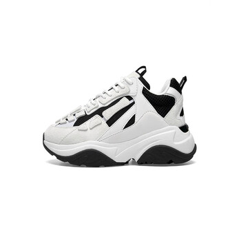 amiri骨头鞋鞋男鞋透气老爹鞋厚底增高女鞋情侣休闲运白黑43