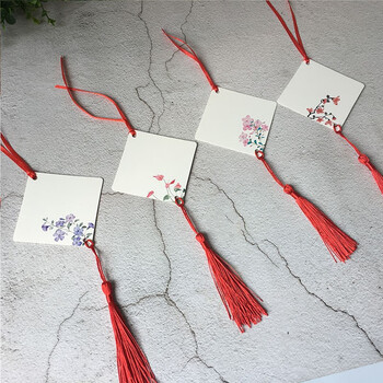 手写小贺卡愿望挂件悬挂创意祈福学生手工自制幼儿园儿童红色心形新年