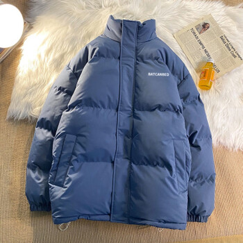 mpux羽绒服港风citboy服男立领加绒冬装潮牌休闲宽松帅气百搭男生外套