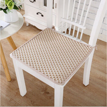 坐垫椅垫办公室透气凉坐垫子夏季天学生席海绵加厚老板电脑椅坐垫大眼