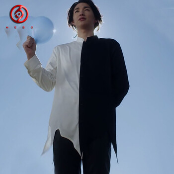 赫搏2021托雷基亚衬衣人间体衣服同款衬衫黑白泰迦cosplay特雾崎上衣