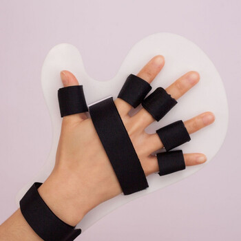 【jd健康】新成康 手指康复训练器五指手套手指的锻炼器材弯曲屈伸直