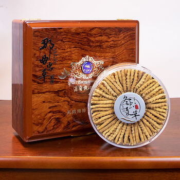 藏清源西藏那曲冬虫夏草干虫草10克礼盒装特产干货2根克10克20根礼盒