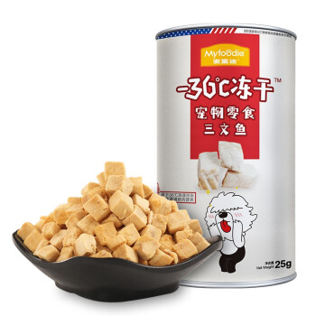 麦富迪 宠物零食冻干狗零食泰迪金毛成幼犬训狗奖励三文鱼25g