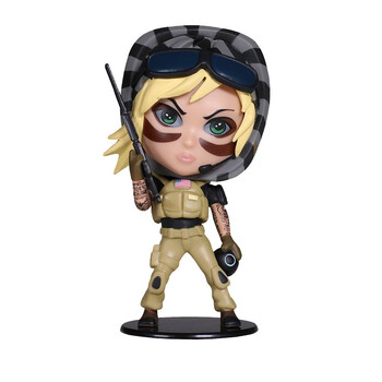 ubisoft(育碧)rainbow six 彩虹六号valkyrie 手办 q版公仔r6游戏实物