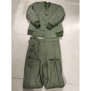 特训八路军衣服87老式寒区棉衣裤 保暖内胆工作服防寒男女绒衣绒裤劳