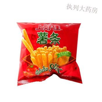 上好佳鮮蝦片50包整箱薯片小時候零食8090後懷舊休閒食品 上好佳番茄