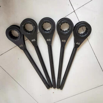 重型棘轮扳手大扭力快速扳手六角梅花四方24 27 36 46 55 60 65mm