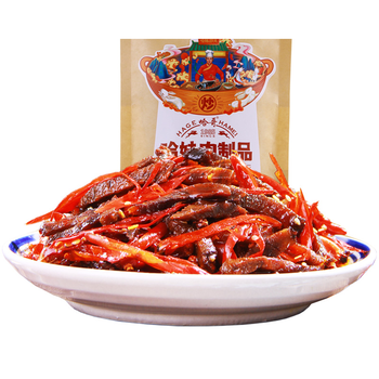哈哥麻辣牛肉干 休闲冷吃牛肉零食 招牌冷吃系列 四川乐山特产小吃
