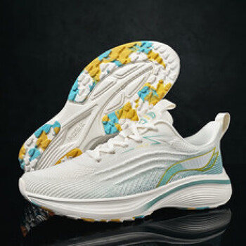 李寕中考体育专用鞋女鞋立定跳远鞋学生跑鞋跳绳体考试训练田径跑象牙