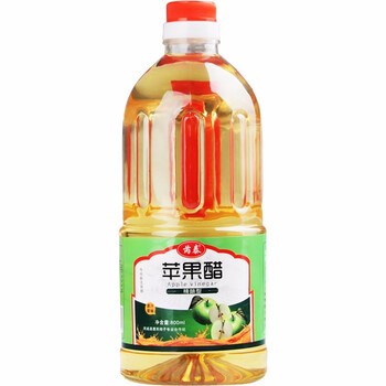 山西特产苹果醋传统酿造食用原浆果醋 苹果醋800g/瓶