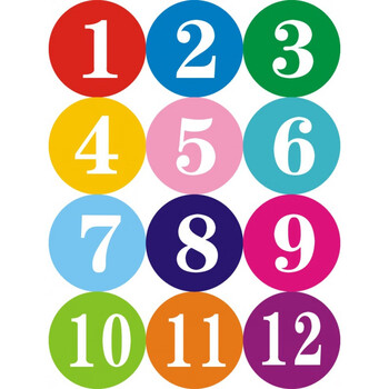 1到30代表数字的图片