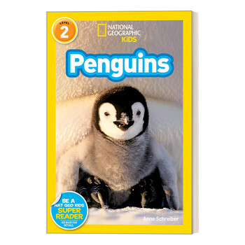 kids readers l2 penguins 国家地理儿童分级读物第2级 企鹅 英文版
