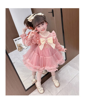 鸾雀翔童装一周岁衣服儿童公主裙周岁礼服春款新款小香风2岁女孩蓬蓬