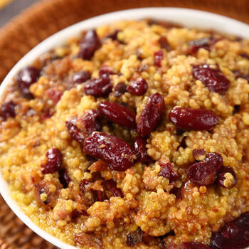 安小离洪洞蒸饭山西特产大黄米黍米红芸豆红枣软米方便小吃速食懒