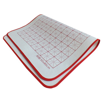 书法垫子毛毡布方格米字格书画毛毡垫子包边书法毡布小楷方格抄经毛笔