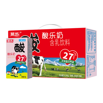 菊乐经典酸乐奶牛奶酸牛奶酸奶260gx24盒新老包装随机发27年 其他
