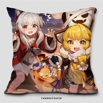 稚气熊崩坏星穹铁道抱枕白露三月七周边游戏二次元可定制玩偶手办靠枕