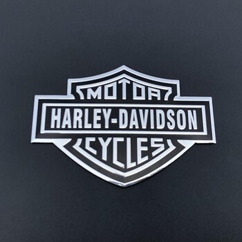 科森宝个性改装车身贴哈雷电动车摩托汽车金属车标车尾标车贴机头机盖