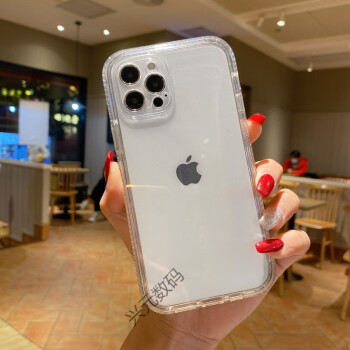 適用於iphone13手機殼蘋果12透明11加厚x硅膠xr全包xsmax防摔7p創意8