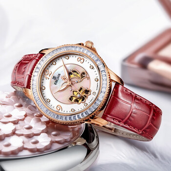 依波(ebohr)女士手表陶瓷机械表女表瑞士风高档十大品牌生日情人节