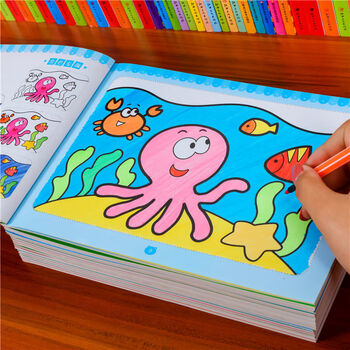 小手彩笔画8本 18色水彩笔