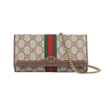GUCCI 古驰女包2021新款女士链条单肩包长 