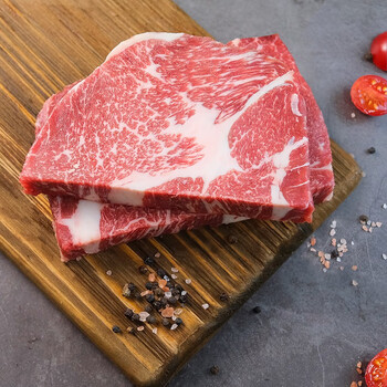 灵澈澳洲进口和牛m67上脑边原切雪花牛肉m67上脑1000g
