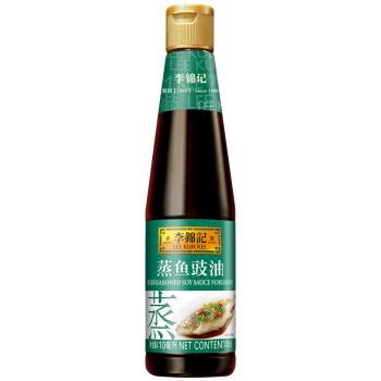 李锦记 酱油 蒸鱼豉油 清蒸海鲜酱油 410ml