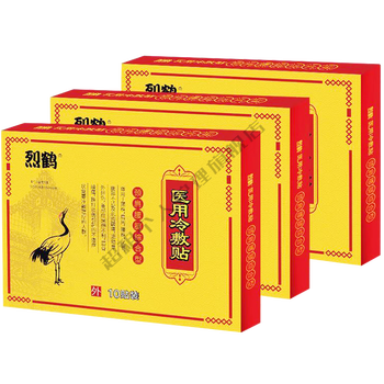 烈鹤冷敷贴肩周腰椎酸麻肿胀风湿骨痛贴10贴/盒 烈鹤冷敷贴颈肩腰腿
