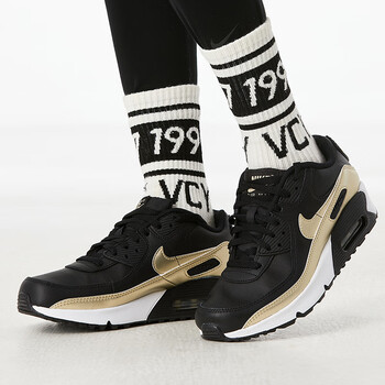 nike耐克女鞋大童鞋2021夏季新款airmax90运动鞋休闲跑步鞋cd6864008