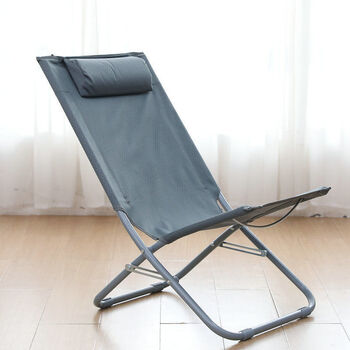 骄鹿老式帆布躺椅小型折叠椅简易家用阳台方便休闲懒人办公室午休睡椅