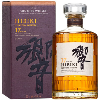 日本直采】三得利（Suntory）响17年威士忌Hibiki 17YO 日本三得利酒日 