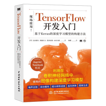 TensorFlow开发入门 从基础到应用从理论到实践 示例丰富代码简洁图形图示 人工智能机器学习算法原理深度学习实战tensorflow深度学习入门 tensorflow keras构建深度学习模型