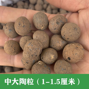 陶粒花盆垫底园艺陶土多肉种植铺面养花防烂根空心透气陶粒土颗粒顾致