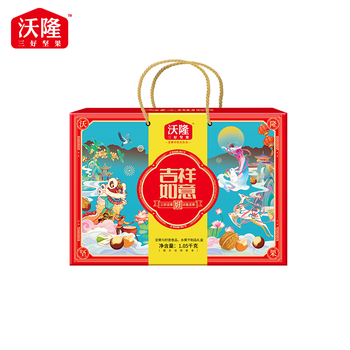 沃隆每日坚果750g混合坚果礼盒炒货送礼干果仁腰果休闲零食大礼包