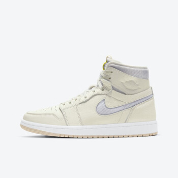 耐克 nike air jordan 1 zoom aj1女款白帆气垫休闲篮球鞋 ct0979-107